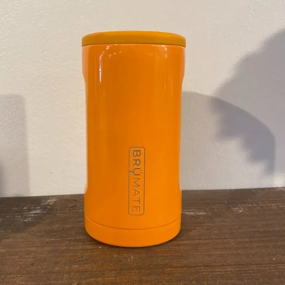 NEW Brumate Hopsulator Trio 3 in 1 Hunter Orange Can 16 - 12 oz w/ slider lid